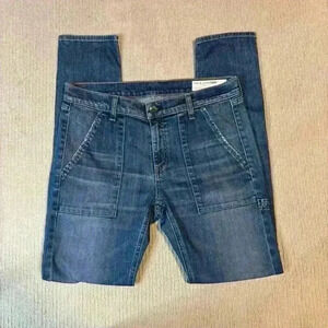 rag & bone Women's 27 Dre Carpenter Jeans in Delancy Pockets Straight Leg